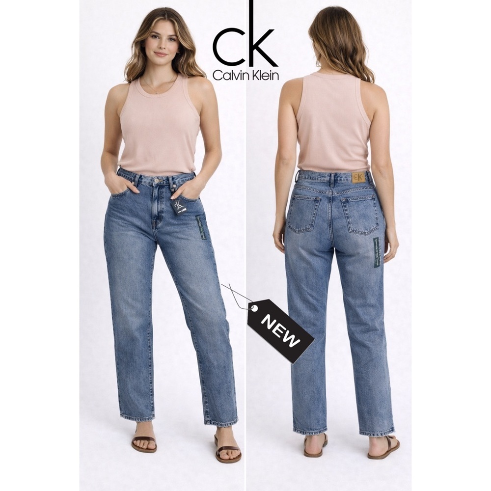 NWT Calvin Klein light weight 12 oz five pocket jeans 10x30